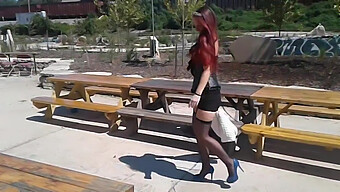 Stockings And Outdoor Fun